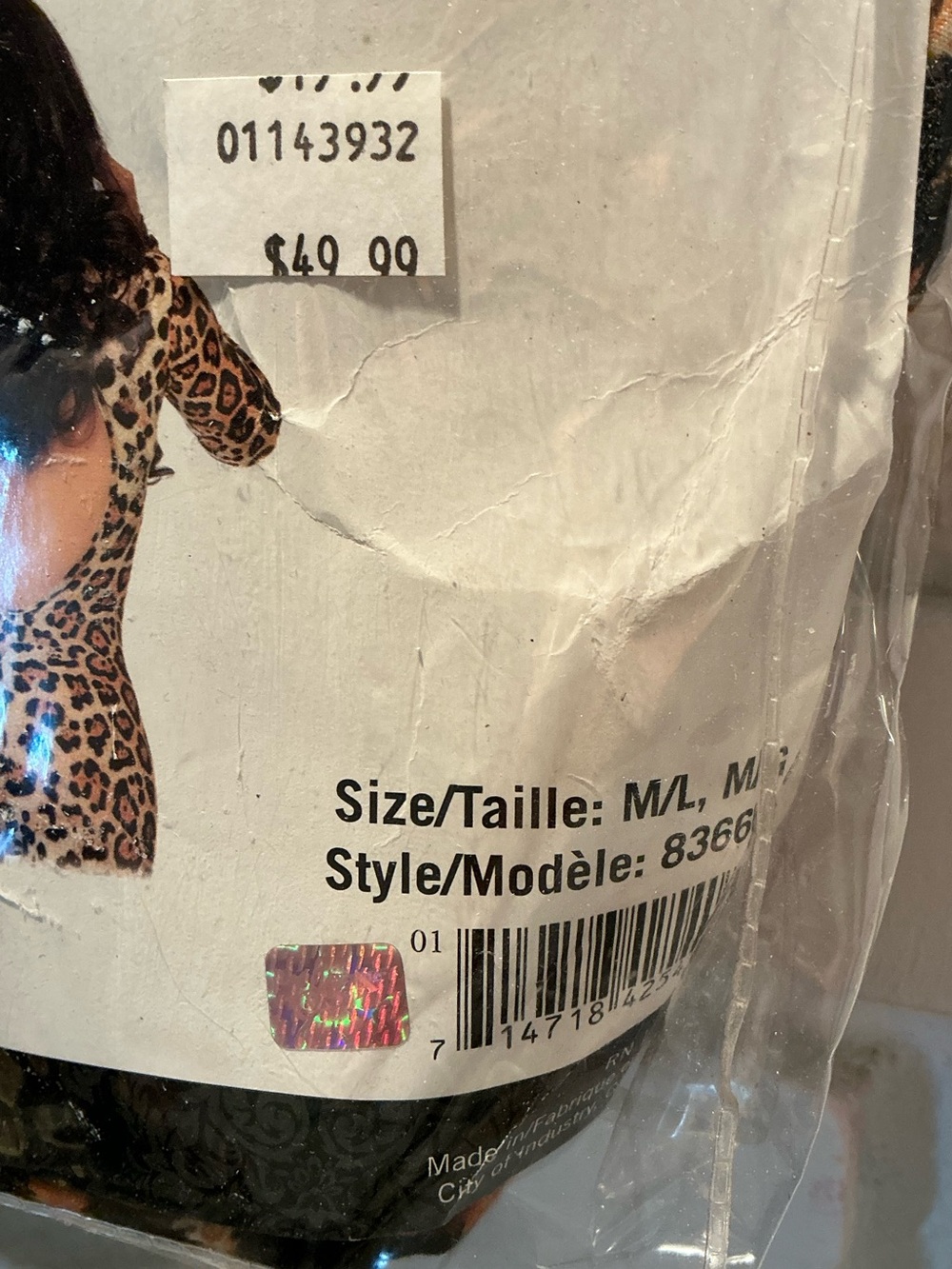 Leg Avenue sexy cougar Halloween costume M/L - Picture 2 of 4
